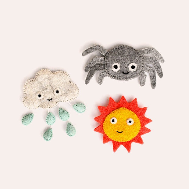 Itsy Bitsy Spider - Finger Puppet Set