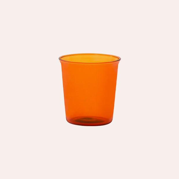 Kinto - Cast Amber Water Glass - 250ml