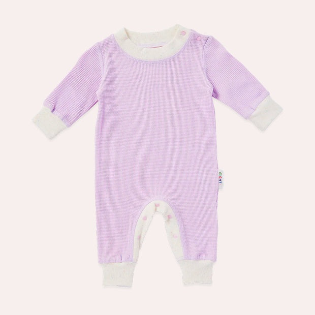 Lovely Lilac Organic Long Sleeve Jumpsuit