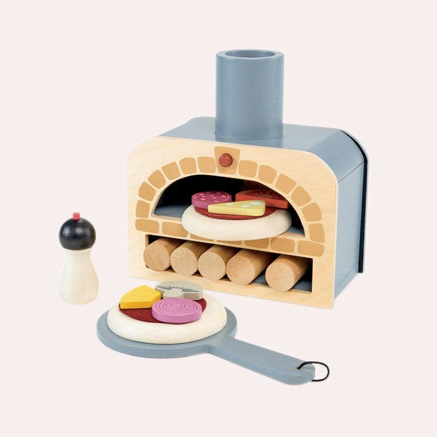 Make Me a Pizza - Pizza Oven Wooden Toy Set