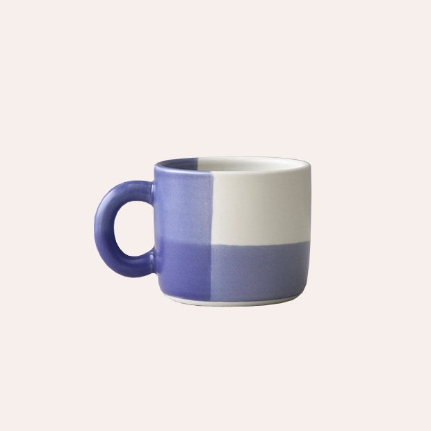 Mug - Regular - Blue Check
