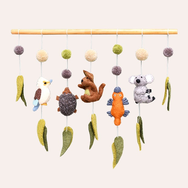 Nursery Wall Hanging Mobile - Australian Animals
