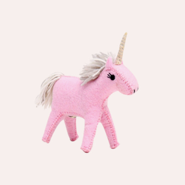 Felt Unicorn - Pink