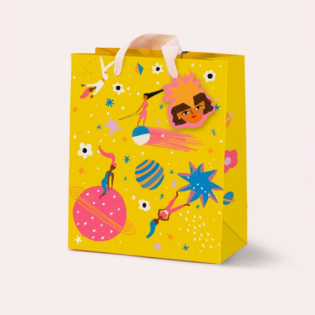 Medium Gift Bag - Planet Fun - Carolyn Suzuki - CS1002
