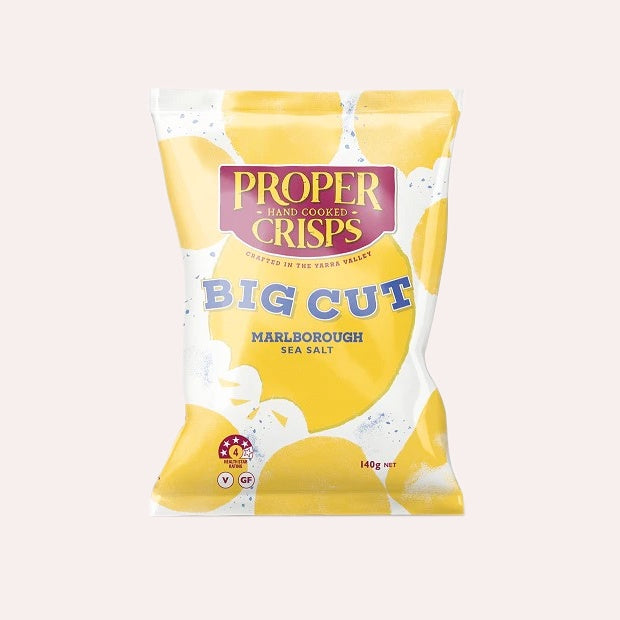 Proper Crisps - Big Cut - Marlborough Sea Salt