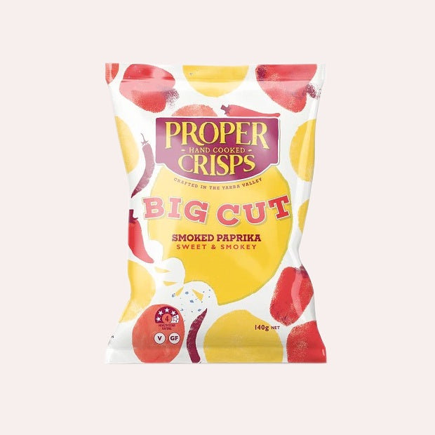 Proper Crisps - Big Cut - Smoked Paprika