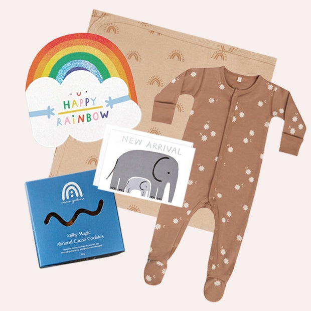 Free Shipping - Gift Box - Rainbow Baby - 0-3 Month