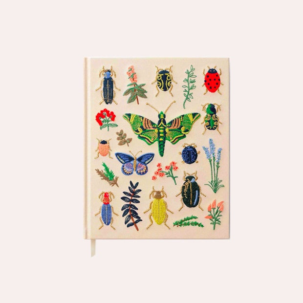 Embroidered Fabric Sketchbook - Curio