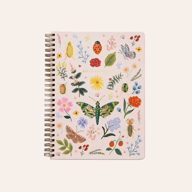 Rifle Paper Co - Spiral Notebook - Ruled - A5 - Curio