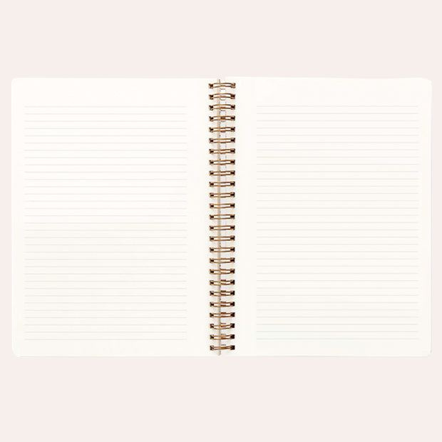 Rifle Paper Co - A5 Spiral Notebook - Ruled - Marguerite