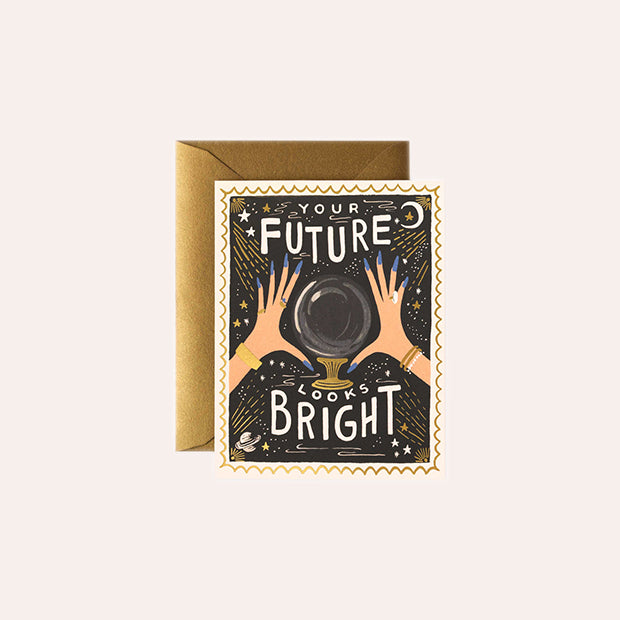 Rifle Paper Co - Single Card - Your Future Looks Bright