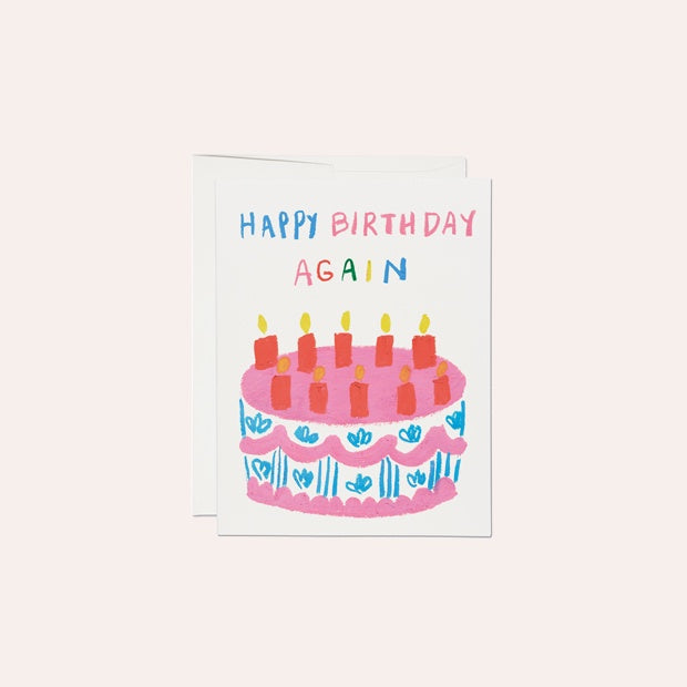 Single Card - Birthday Again - KBN2625