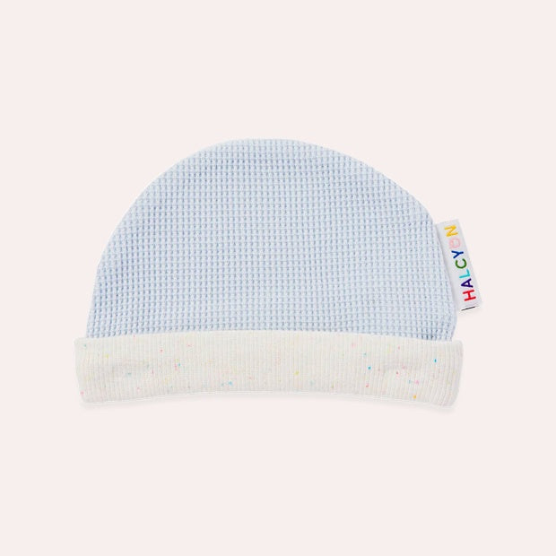 Sky Blue Organic Baby Hat