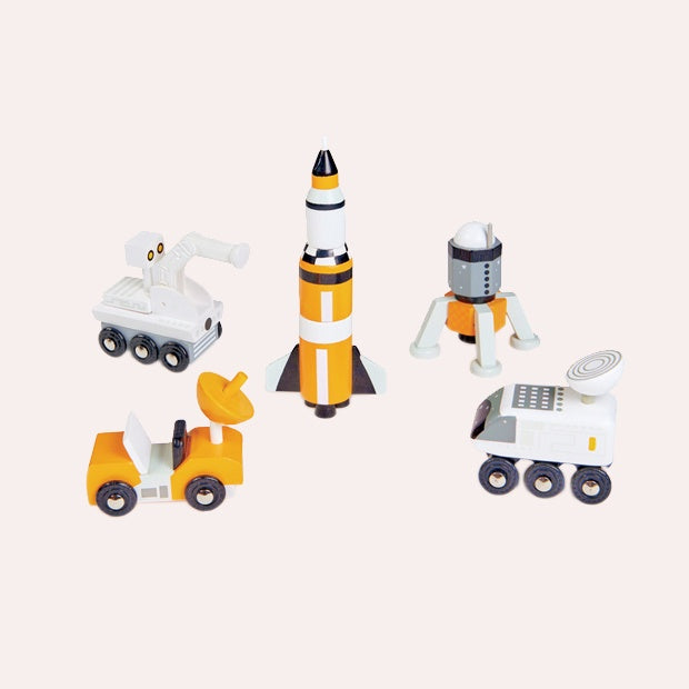 Space Voyager - Wooden Toy Set