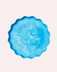 Sunnyside Recycled Plastic Plate - Set of Two - Blue