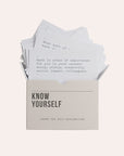 The School Of Life - Know Yourself Prompt Cards