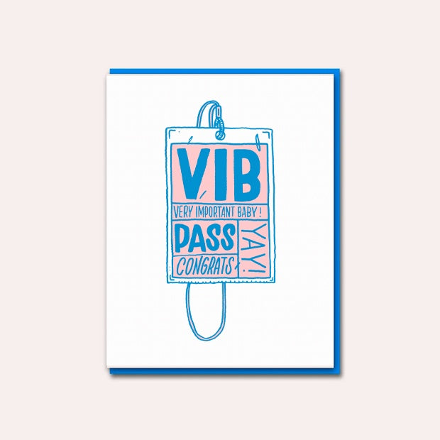 Bench Pressed - VIB (Very Important Baby) - Greeting Card