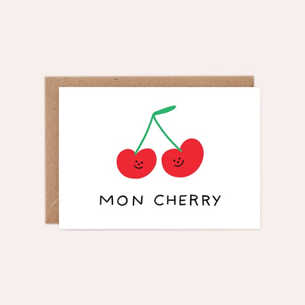 WRAP - Holly St Clair Collection - Single Card - Mon Cherry