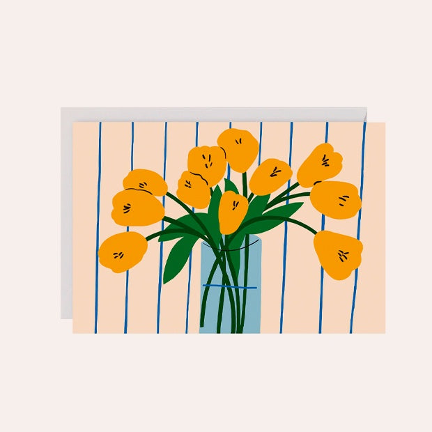 WRAP - Karl-Joel Larsson Collection - Single Card - Tulips
