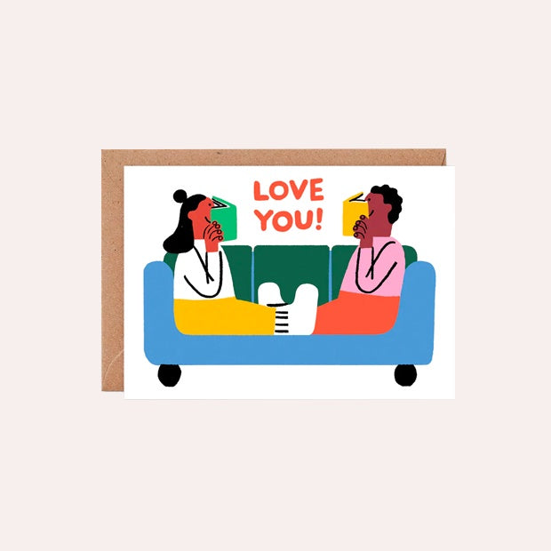 WRAP -Single Card - Love You Readers