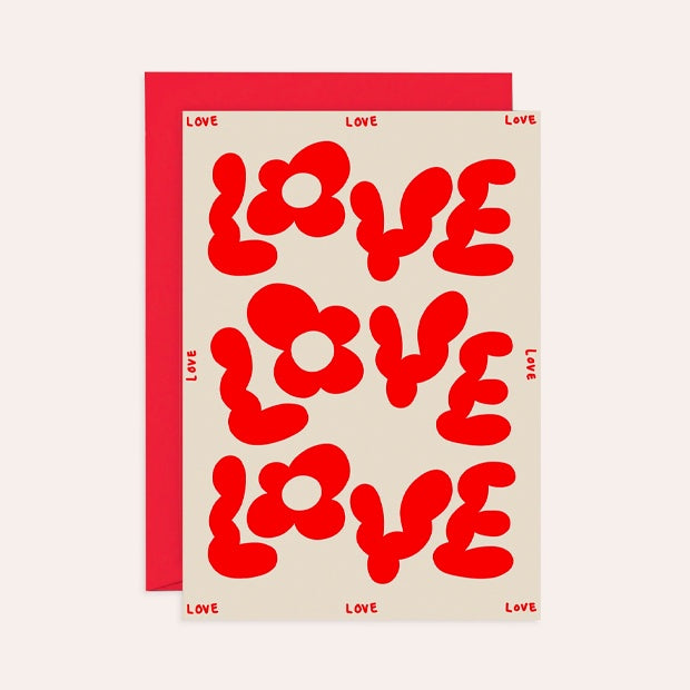 Single Card - Love Love Love