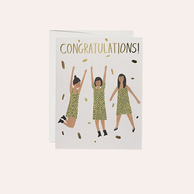 Card - Three Women Congrats - Kate Pugsley - PUG1640