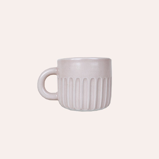 Fluted Mug - Regular - Blush