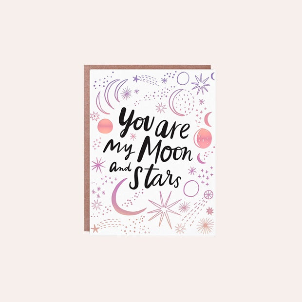 Hello Lucky - Single Card - My Moon and Stars