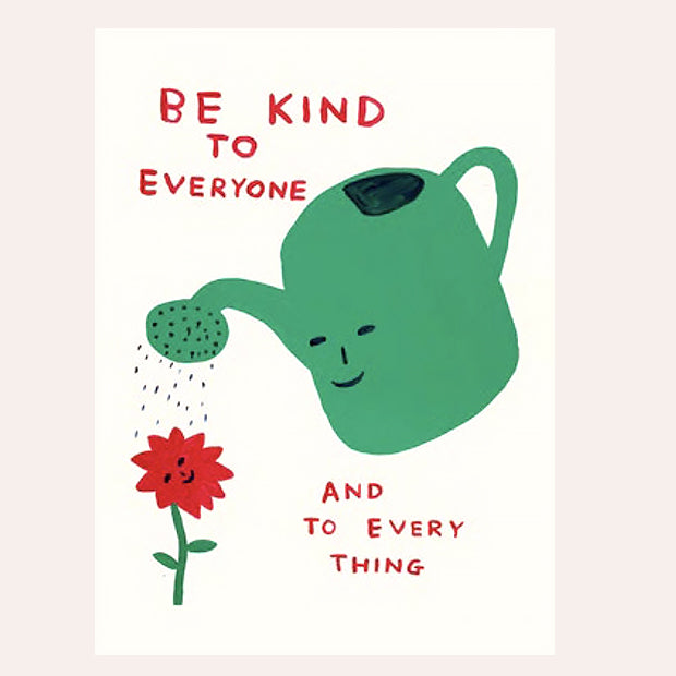 Be Kind Tea Towel x David Shrigley