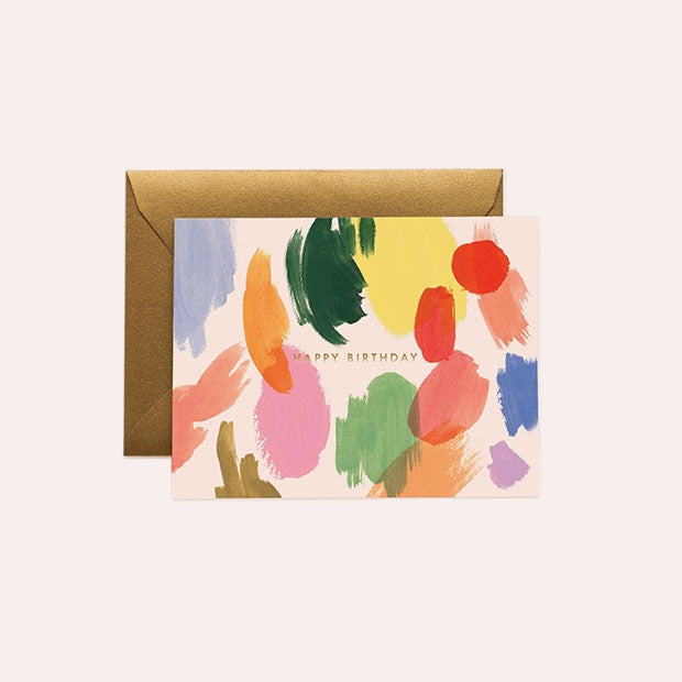 Rifle Paper Co - Single Card - Palette Birthday