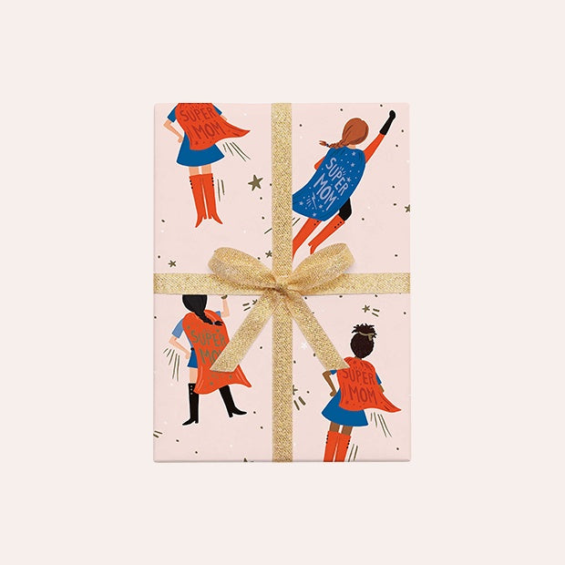 Rifle Paper Co - Single Wrapping Sheet - Super Mom